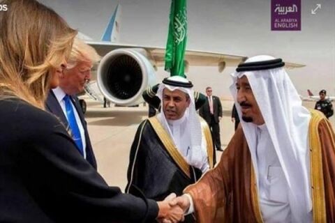 عمل خلاف‌شرع «پادشاه عربستان» با همسر ترامپ تمام دنیا را متعجب کرد