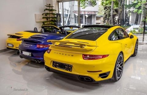 پورشه پنج میلیاردی در ایران