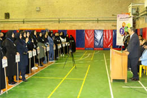 افتتاحیه مسابقات ورزشی کشوری بانوان در مشهد