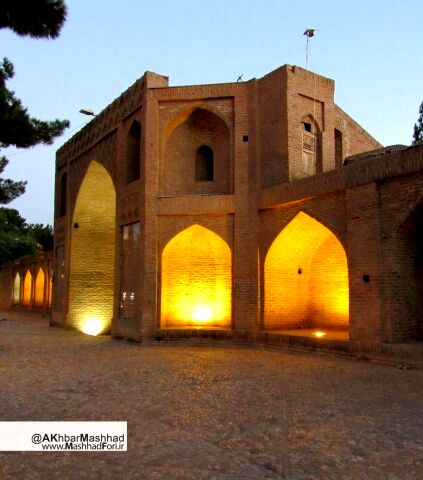 کاروانسرای شاه عباسی  نیشابور از بناهای دورهٔ صفویان