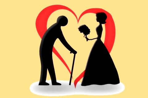 تأثیر فاصله سنی زوجین در فرآیند طلاق + اینفوگرافیک