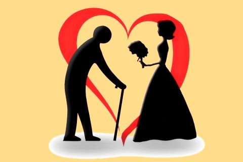 تأثیر فاصله سنی زوجین در فرآیند طلاق + اینفوگرافیک