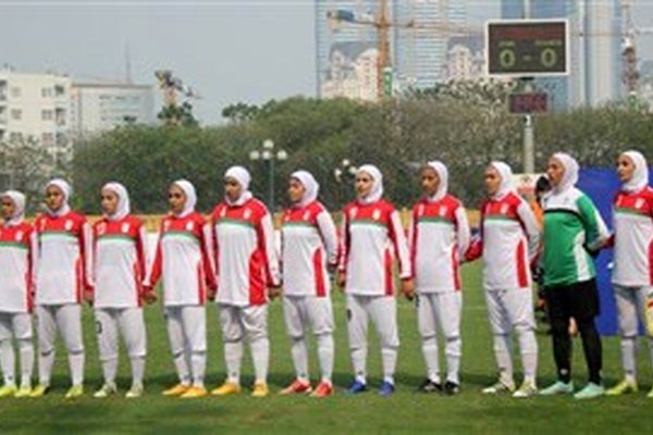 شکست پرگل بانوان فوتبالیست مقابل چین