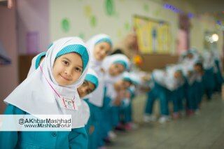 جشن شکوفه‌ها در مدارس مشهد