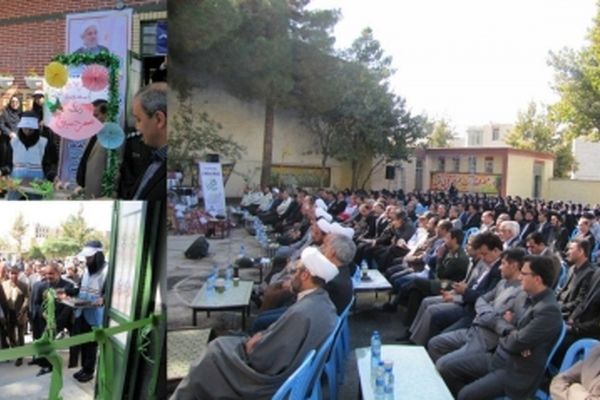 بازگشایی نخستین مدرسه کاغذی در خراسان رضوی