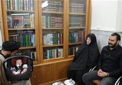 بانوی آلمانی در حرم مطهر رضوی به دین اسلام مشرف شد