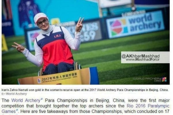 نعمتی بهترین پاراکماندار است