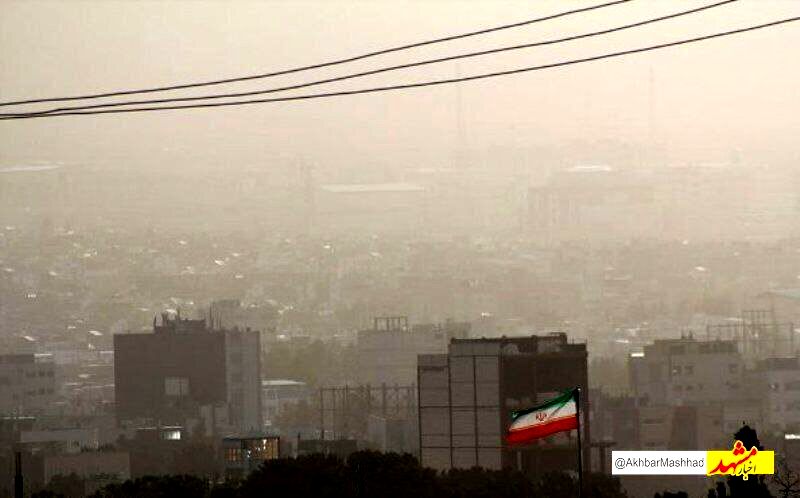 آلودگی فسیلی برای ششمین روز پیاپی میهمان هوای کلانشهر مشهد 