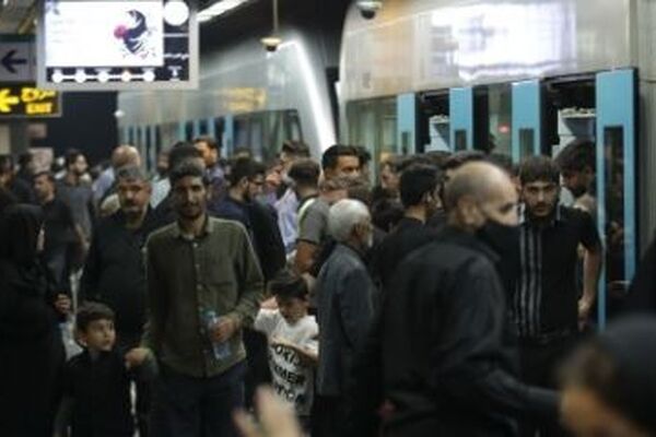 سرویس‌دهی رایگان مترو مشهد در روز‌های تاسوعا و عاشورای حسینی (۳ و ۴ تیر ۱۴۰۵)