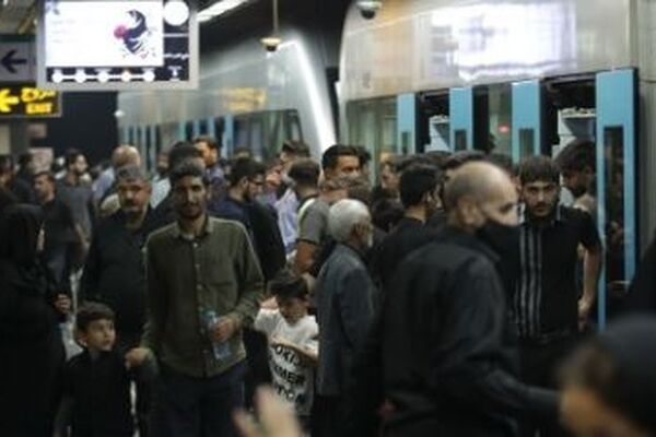 سرویس‌دهی رایگان مترو مشهد در روز‌های تاسوعا و عاشورای حسینی (۳ و ۴ تیر ۱۴۰۵)