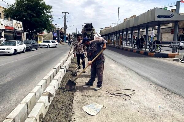 بهسازی مسیر اتوبوس‌های بی‌آرتی در محور طبرسی مشهد تا چه زمانی تکمیل خواهد شد؟