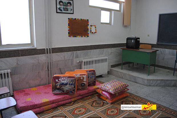 اسکان بیش از ۱۰۴ هزار زائر در مدارس خراسان رضوی