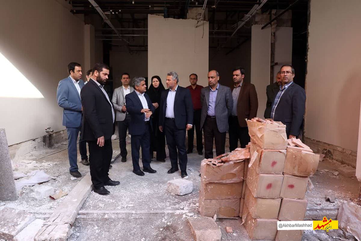 سالن معراج بهشترضا(ع) مشهد تا شهریورماه ۱۴۰۴ به بهرهبرداری میرسد