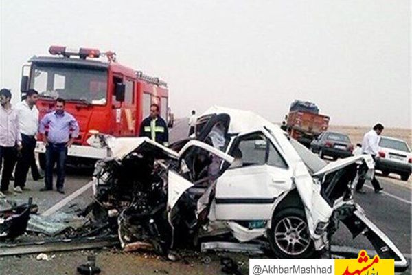 تصادفات جاده‌ای در خراسان رضوی سه کشته برجا گذاشت