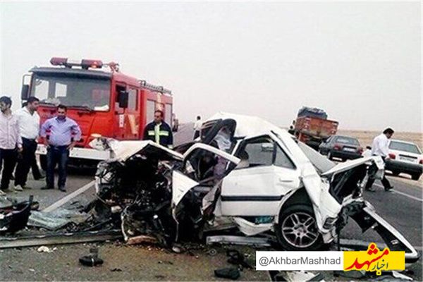 تصادفات جاده‌ای در خراسان رضوی سه کشته برجا گذاشت