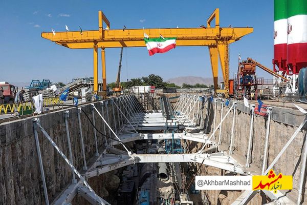 آغاز امتداد فاز۲ خط۳ مترو مشهد تا میدان فردوسی با اعتبار ۶ هزار میلیارد تومان
