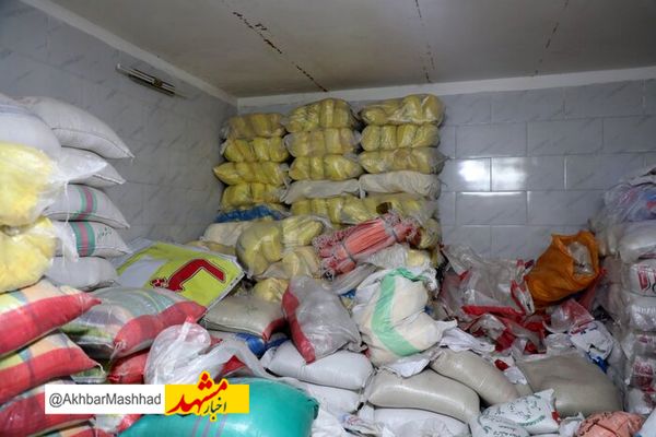 پنج تن برنج تقلبی در مشهد کشف و توقیف شد