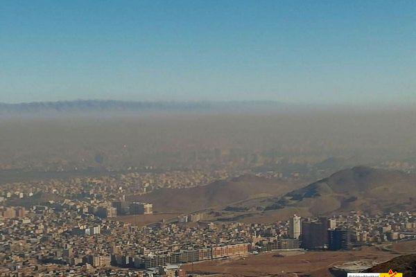 هوای کلانشهر مشهد آلوده شد