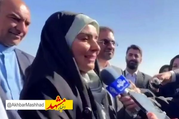  بعد از بازدید از پروژه راه آهن مشهد- گلبهار خبر خوش را به مردم خواهیم داد