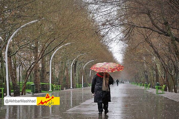 حجم بارندگی در خراسان رضوی ۴۴ درصد کاهش یافت