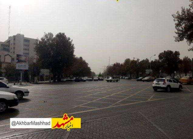 هوای کلانشهر مشهد آلوده شد