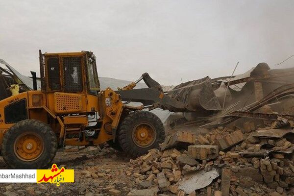 شناسایی ۲۰۰ فقره ساخت‌وساز غیرمجاز در آبان ماه سال جاری در مشهد