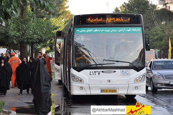 بهای خدمات اتوبوس و مترو مشهد در سال آینده به قیمت ۱۴۰۲ خواهد بود
