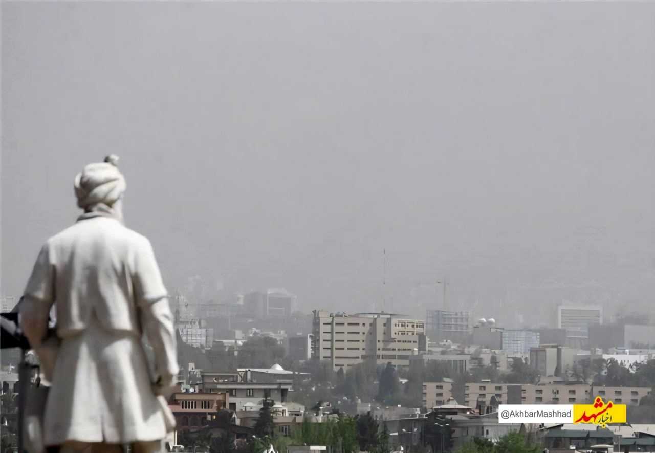 پنجمین روز پیاپی آلودگی هوا در کلانشهر مشهد ثبت شد