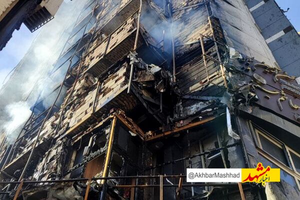افزایش تعداد مصدومان حادثه آتش سوزی سبزوار؛وخامت حال ۳ نفر