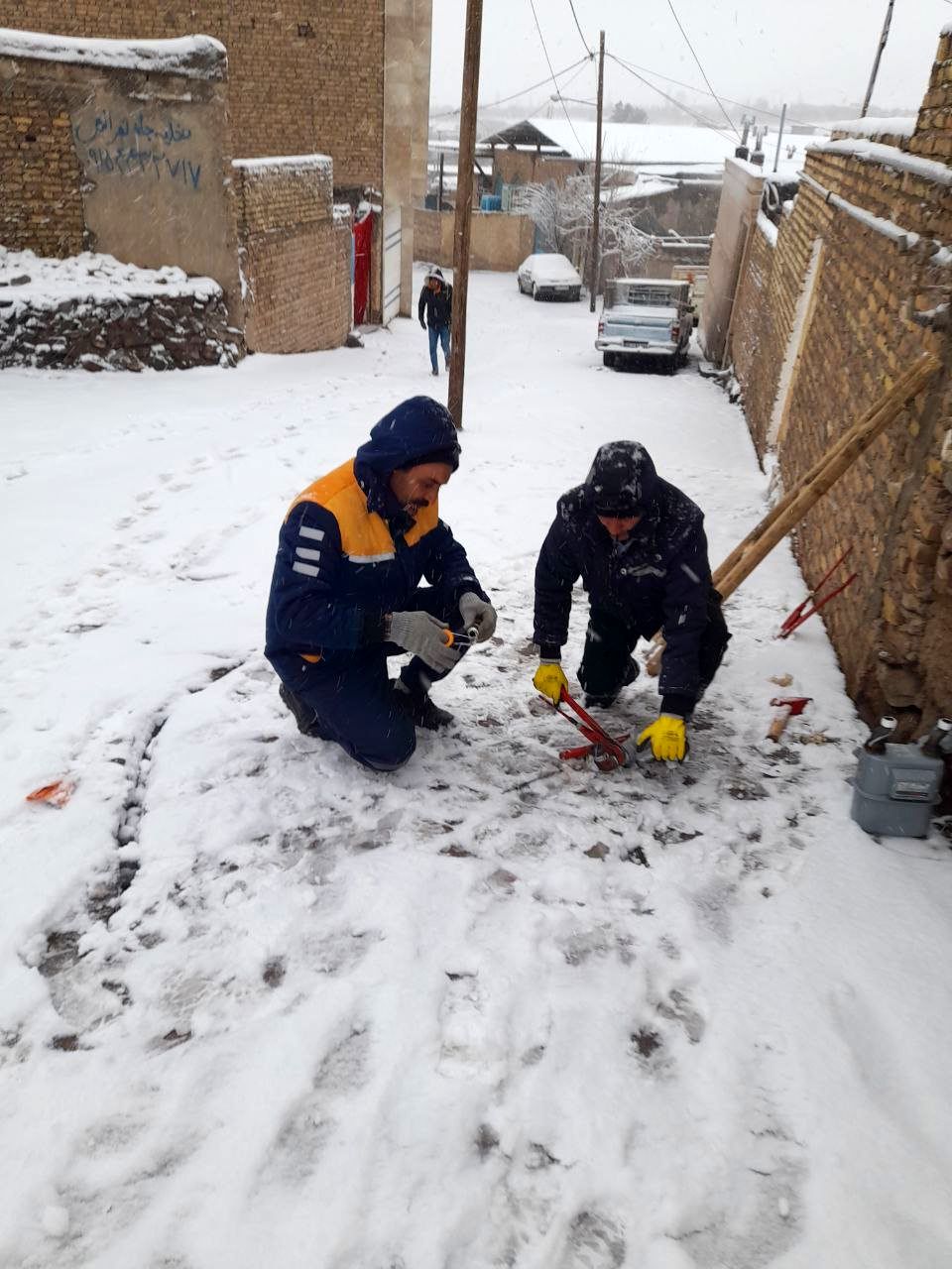 استقرار شبانه‌روزی ۵۰۰ نیروی عملیاتی شرکت گاز خراسان رضوی برای عبور ایمن از موج سرما