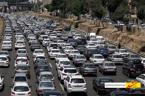 ترافیک ورودی‌های مشهد سنگین است/ توقیف ۵۰۳ خودرو در یک روز