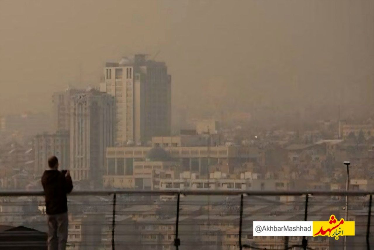 توفان گرد و خاک نیمه جنوبی خراسان رضوی را فرا می‌گیرد