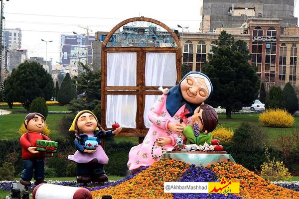 جانمایی ۱۱۰۰ المان گل ویژه بهار۱۴۰۳ در مشهد