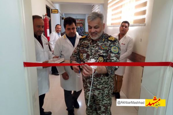 افتتاح واحد OPG بخش رادیولوژی درمانگاه منطقه پدافند هوایی شمال شرق