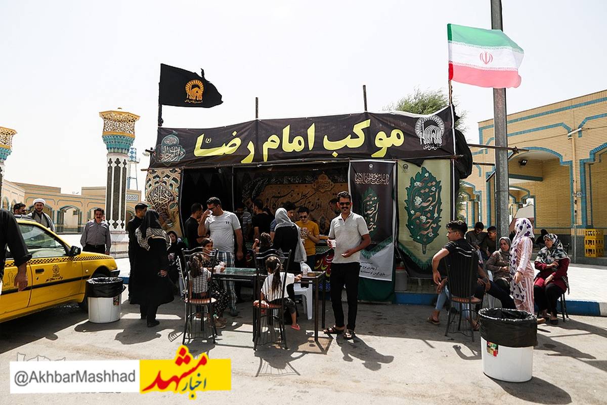 استقرار ۴۰ موکب در مسیرهای منتهی به شهر زیارتی کاخک گناباد