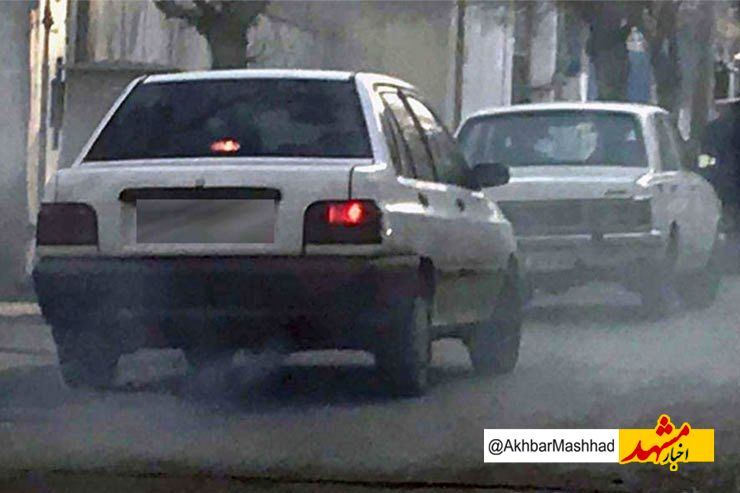 پراید؛ صدرنشین خودروهای آلاینده مشهد