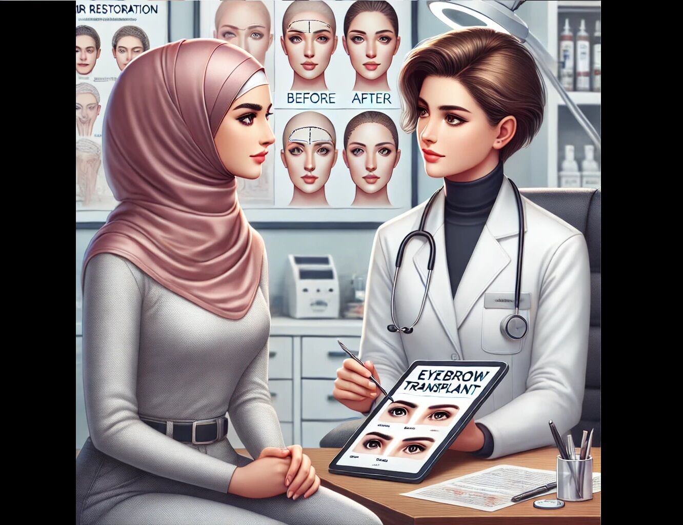 قبل از کاشت ابرو، این سوالات را از پزشک خود بپرسید!

