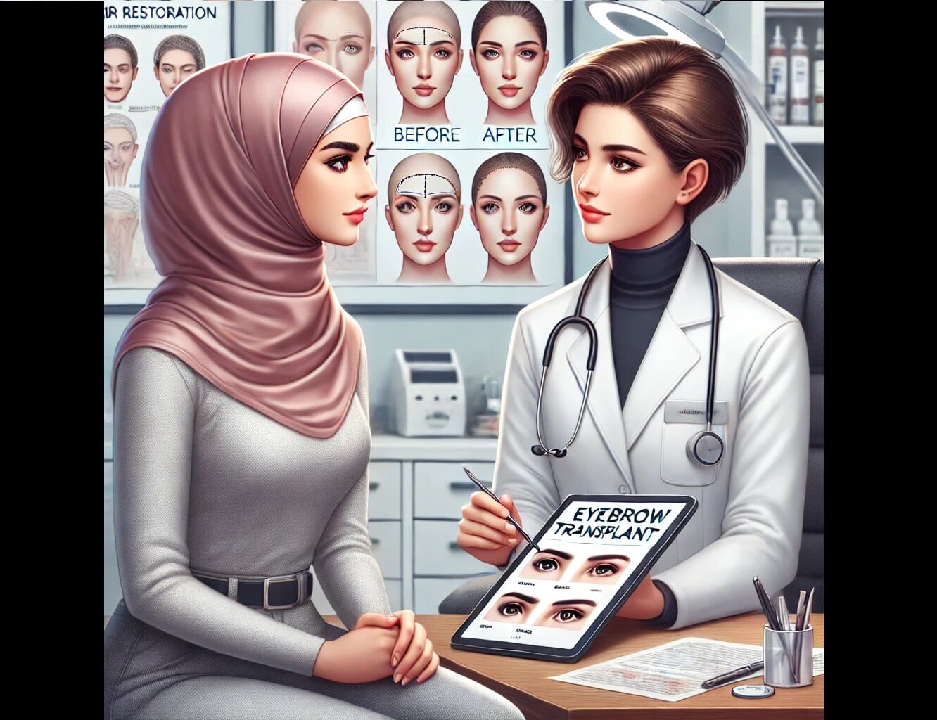 قبل از کاشت ابرو، این سوالات را از پزشک خود بپرسید!
