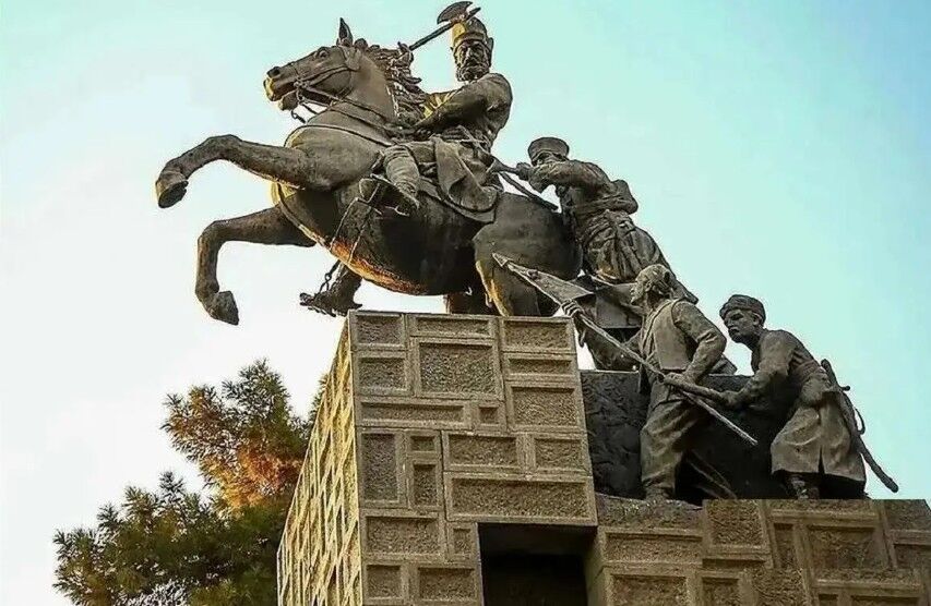تصویری زیرخاکی از آرامگاه «نادرشاه» در مشهد