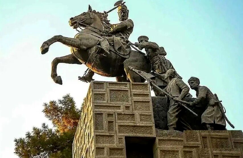 تصویری زیرخاکی از آرامگاه «نادرشاه» در مشهد