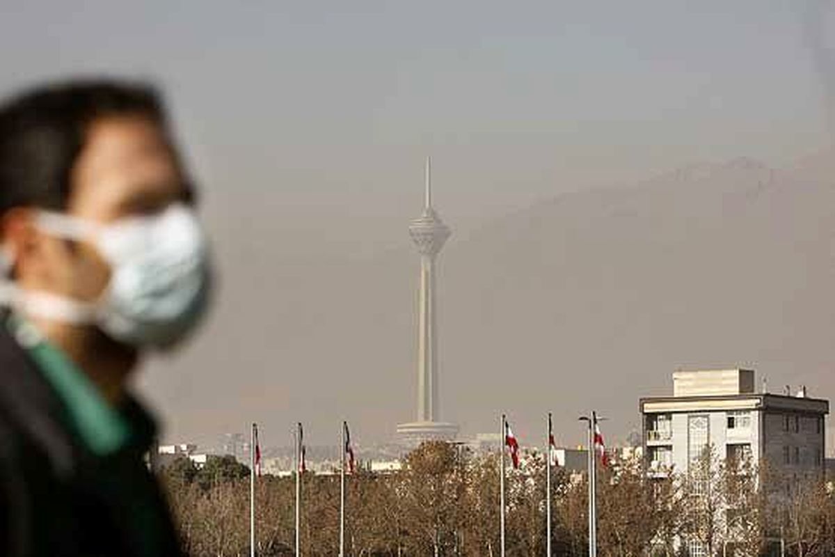 هوای تهران «قرمز» شد