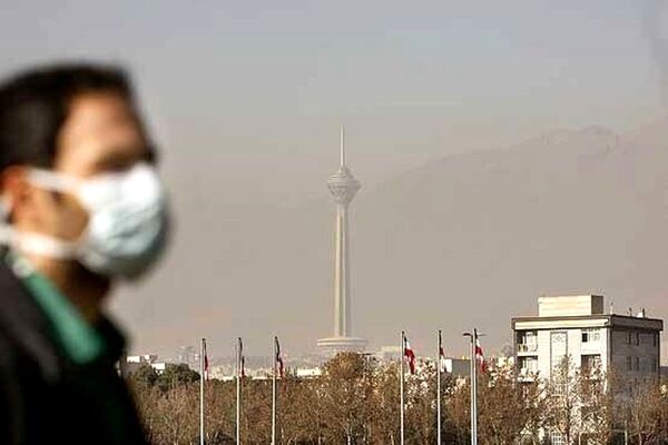 هوای تهران «قرمز» شد