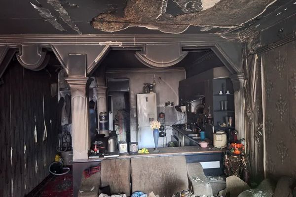 مهار حریق منزل مسکونی در محله مسلم بدون خسارت جانی 
