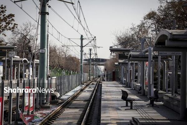 گزارش تصویری | تخریب اموال عمومی و مترو در مشهد