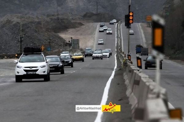 افزایش ۱۲ درصدی سفر جاده‌ای به خراسان رضوی 