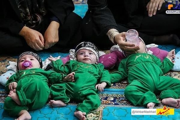 برگزاری آیین شیرخوارگان حسینی در نخستین جمعه ماه محرم در حرم رضوی