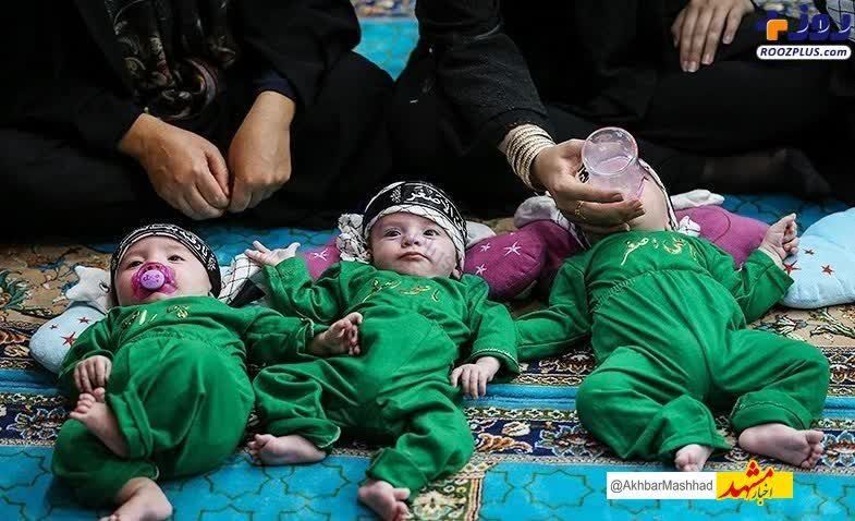 برگزاری آیین شیرخوارگان حسینی در نخستین جمعه ماه محرم در حرم رضوی