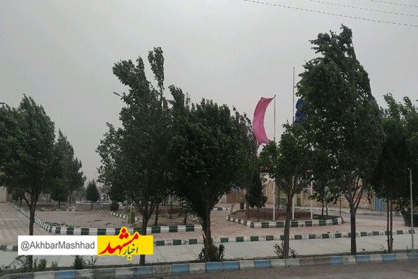وزش باد در خراسان رضوی شدت می‌گیرد