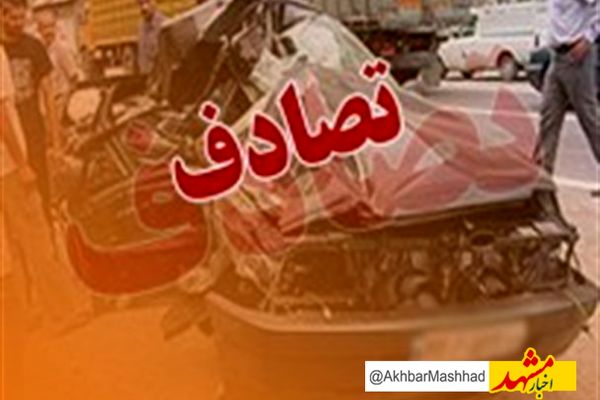 ۶ نفر بر اثر واژگونی خودروی سواری در سبزوار مصدوم شدند