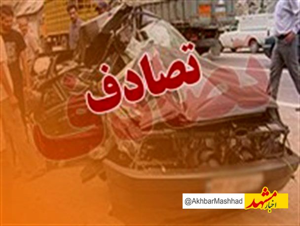 ۶ نفر بر اثر واژگونی خودروی سواری در سبزوار مصدوم شدند